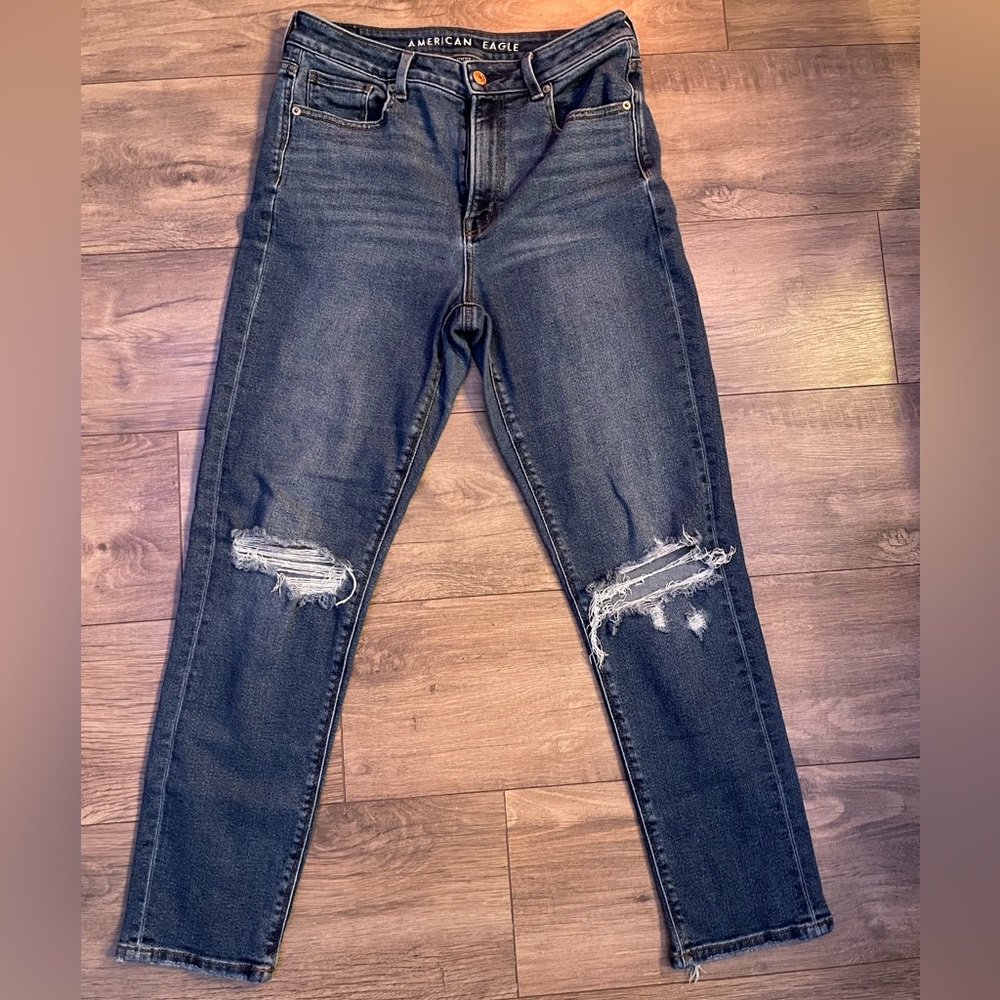 american eagle high rise jeans